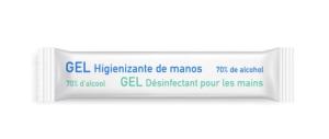 Gel Higienizante de manos 30 tubos monodosis